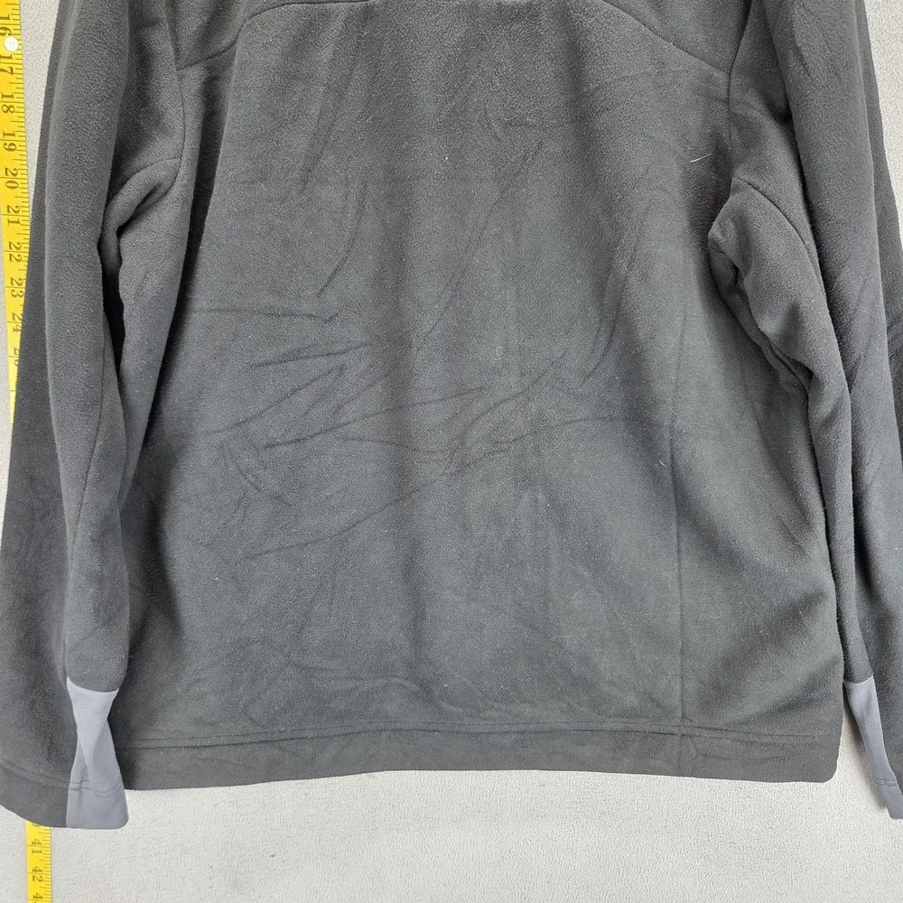 The North Face Jacket Mens Large Gray Chimborazo Fleece Full Zip Sherpa Lined